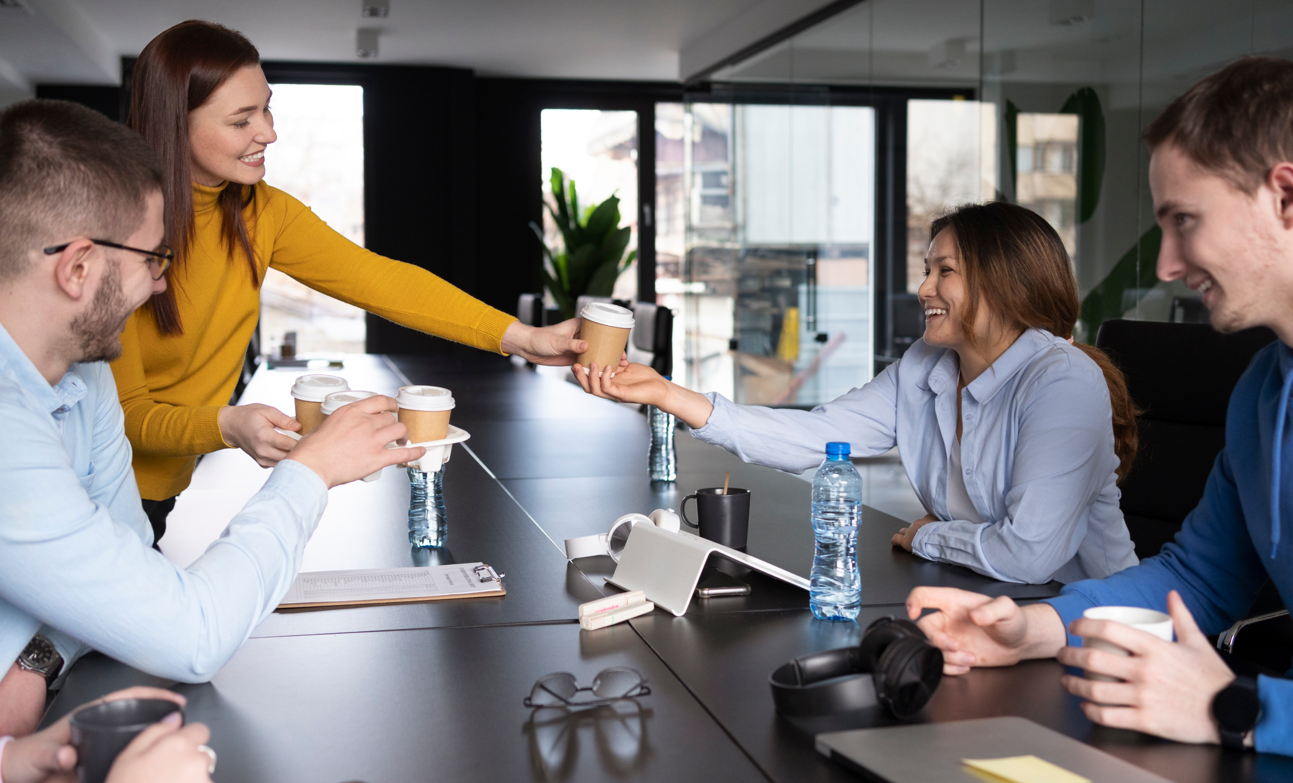Business people in a meeting