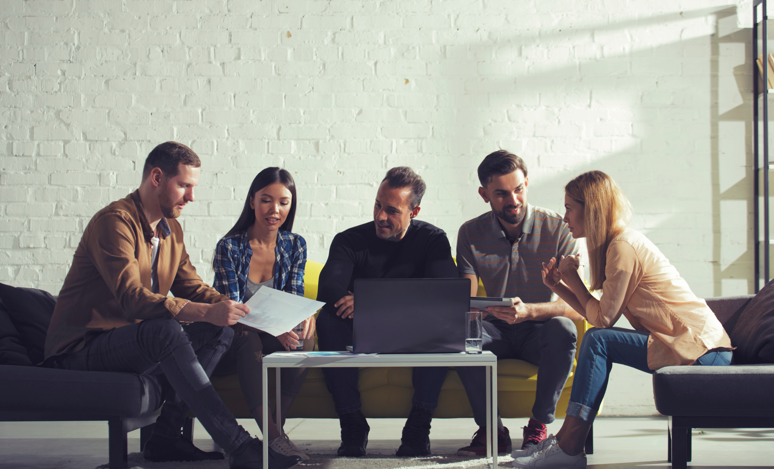Business people in a meeting